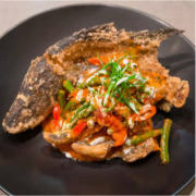 Baby Barramundi with Chilli Curry Paste